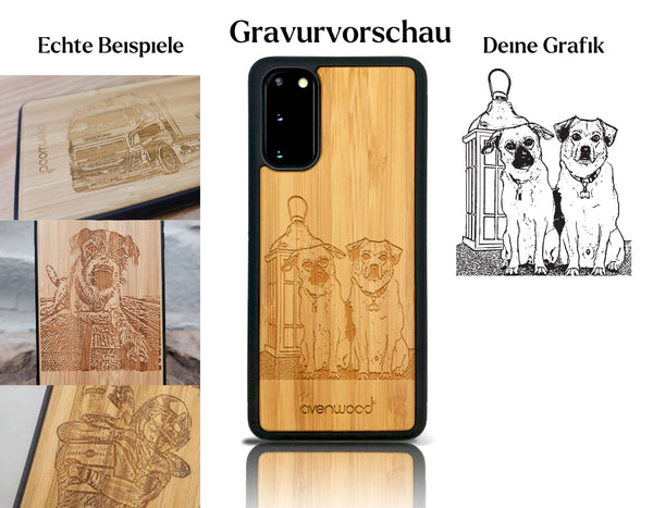 INDIVIDUELL Samsung Galaxy S20 FE Bambus-Kunststoff