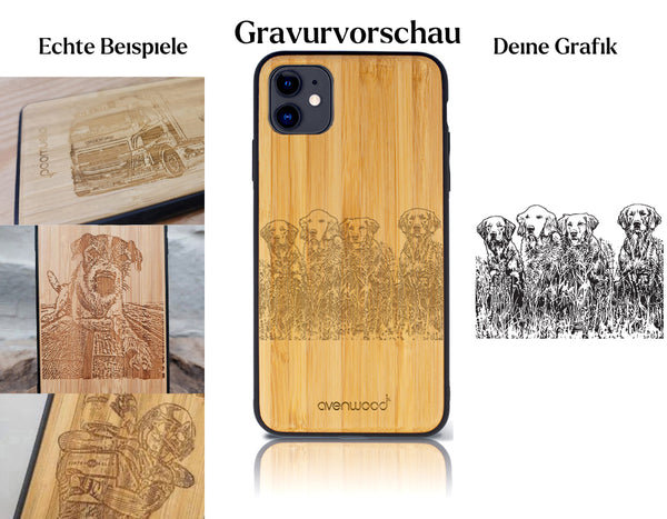 INDIVIDUEL iPhone 11 bambou plastique