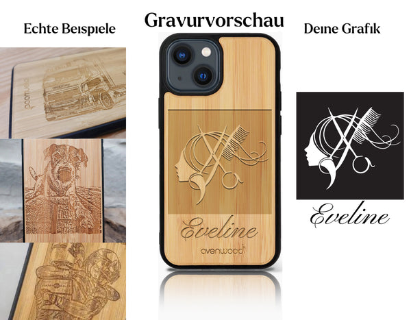 INDIVIDUEL iPhone 14 bambou plastique