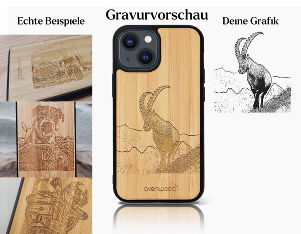 INDIVIDUEL iPhone 14 bambou plastique