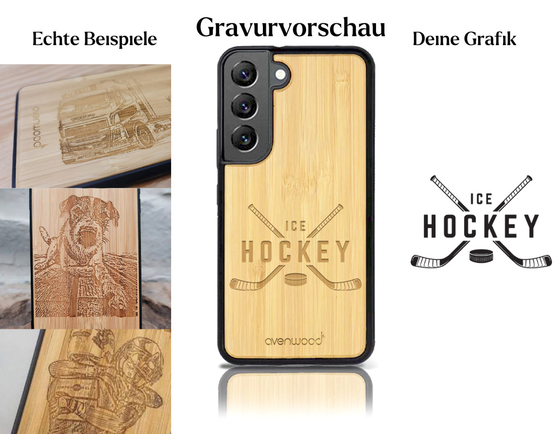INDIVIDUELL Samsung Galaxy S22 Bambus-Kunststoff