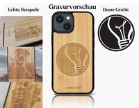 Thumbnail for INDIVIDUELL iPhone 15 Pro Bambus-Kunststoff