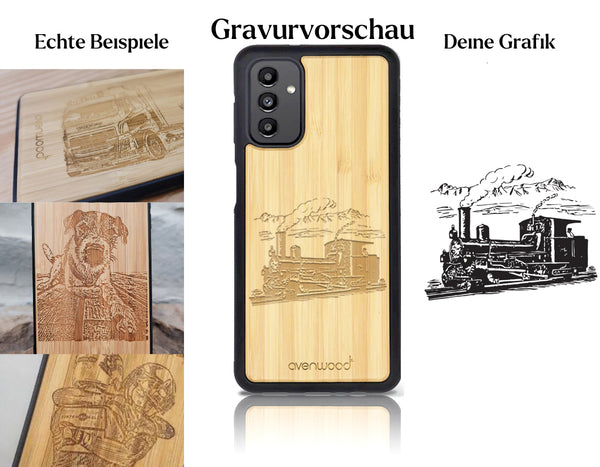 INDIVIDUEL Samsung Galaxy A13 bambou plastique