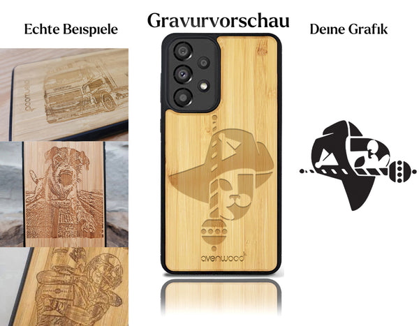 INDIVIDUEL Samsung Galaxy A33 5G bambou plastique
