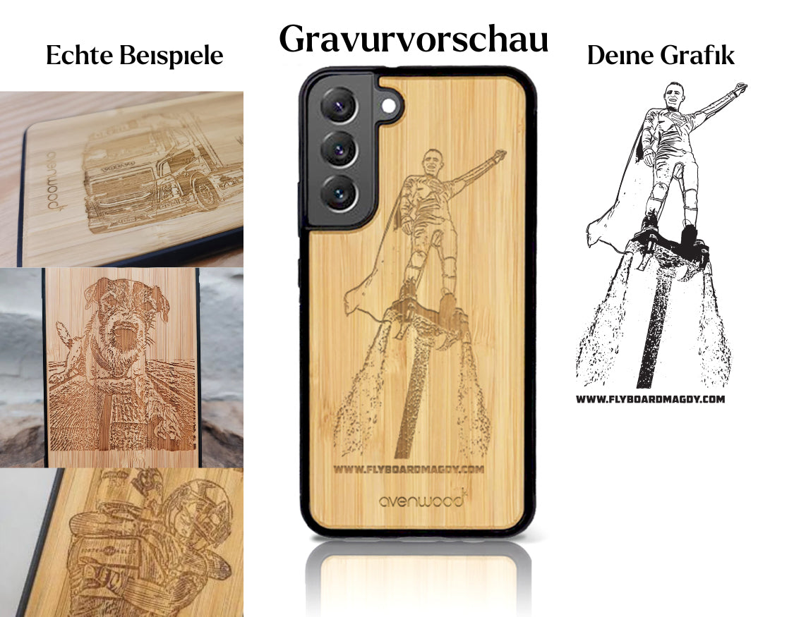 INDIVIDUEL Samsung Galaxy S21 Ultra bambou plastique