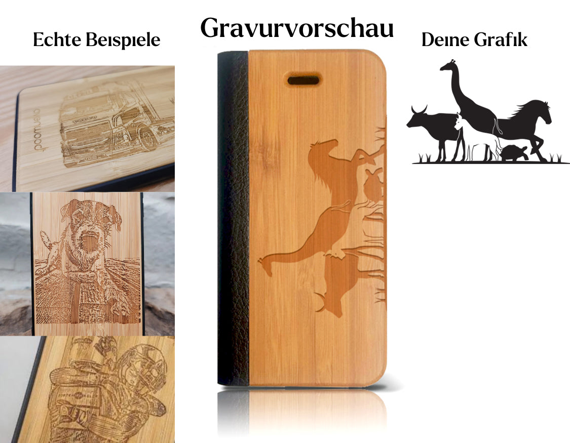 Étui à rabat INDIVIDUEL iPhone SE 3ème génération