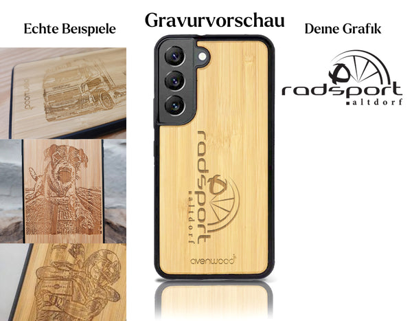 INDIVIDUELL Samsung Galaxy S22 Bambus-Kunststoff
