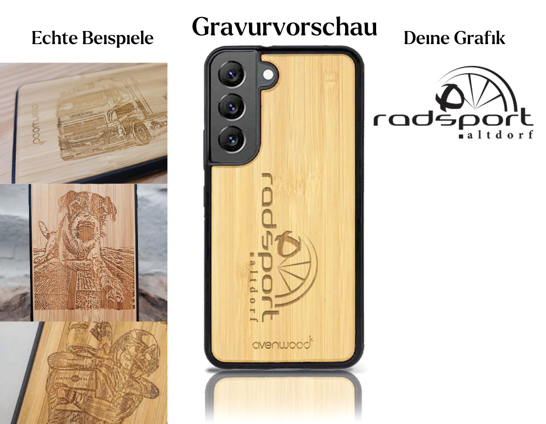 INDIVIDUEL Samsung Galaxy S22 bambou plastique