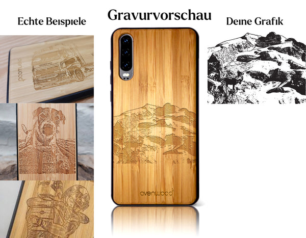 INDIVIDUEL Huawei P30 bambou plastique
