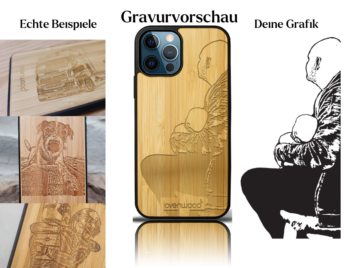 INDIVIDUEL iPhone 12 Pro Max bambou plastique
