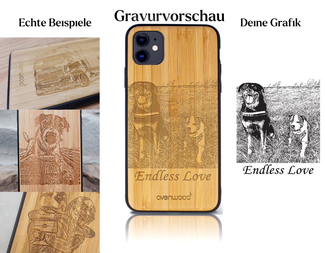 INDIVIDUEL iPhone 11 bambou plastique