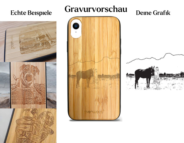 INDIVIDUEL Norah Hirter iPhone XR bambou plastique