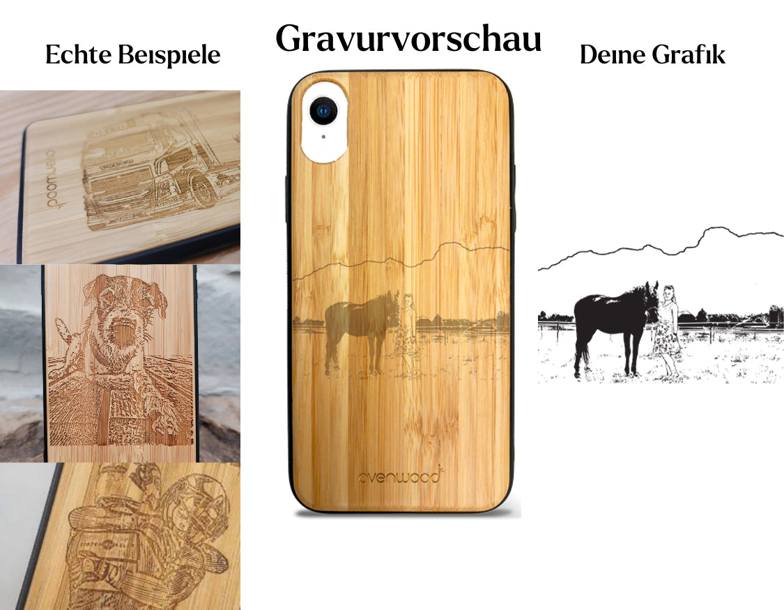 INDIVIDUEL Norah Hirter iPhone XR bambou plastique