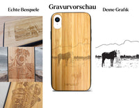 Thumbnail for INDIVIDUEL Norah Hirter iPhone XR bambou plastique