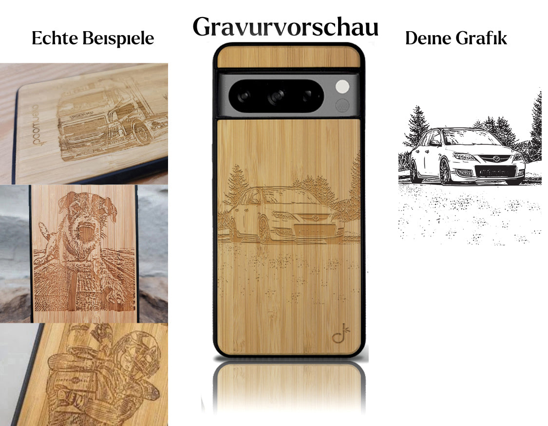 INDIVIDUEL Pixel 8 ProBamboo en plastique