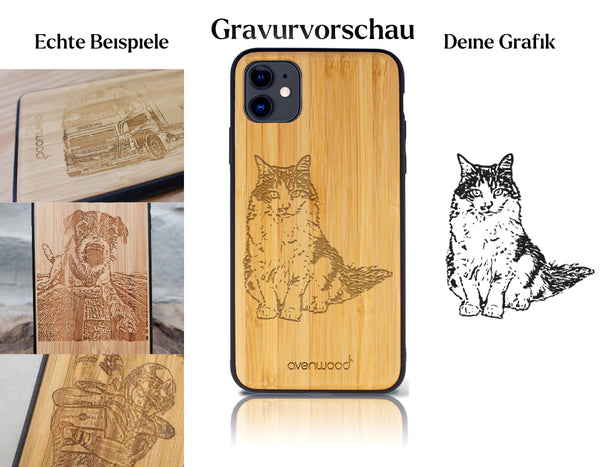 INDIVIDUEL iPhone 11 bambou plastique