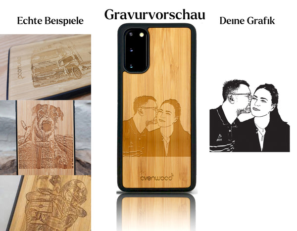 INDIVIDUELL Samsung Galaxy S20 FE Bambus-Kunststoff