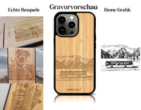 Thumbnail for INDIVIDUELL iPhone 15 Pro Bambus-Kunststoff