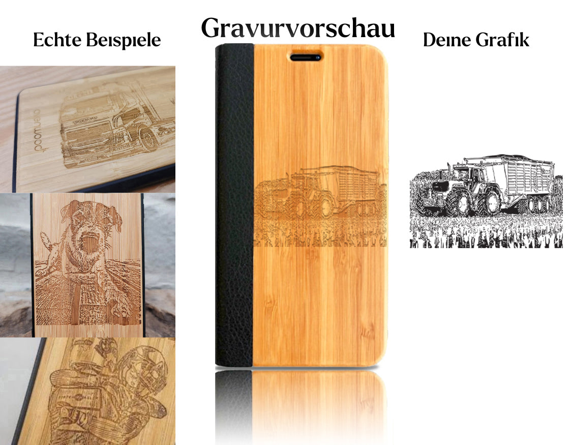 Étui à rabat INDIVIDUEL pour iPhone 13 Pro