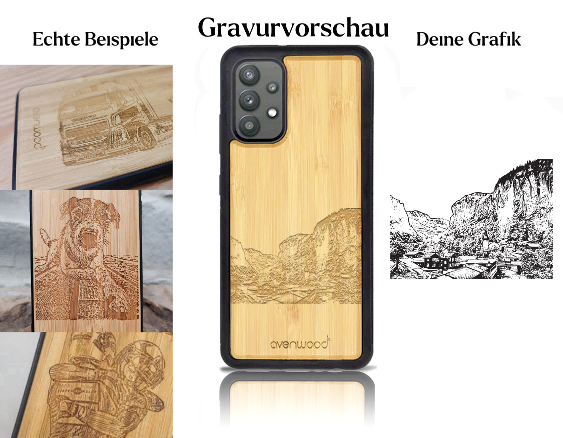 INDIVIDUEL Samsung Galaxy A32 4G bambou plastique
