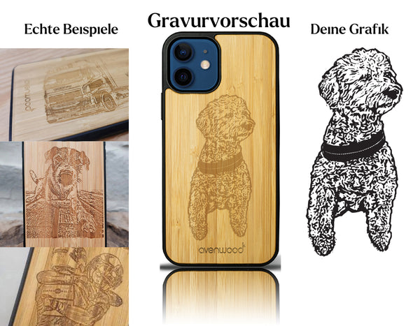 INDIVIDUEL iPhone 12 bambou plastique
