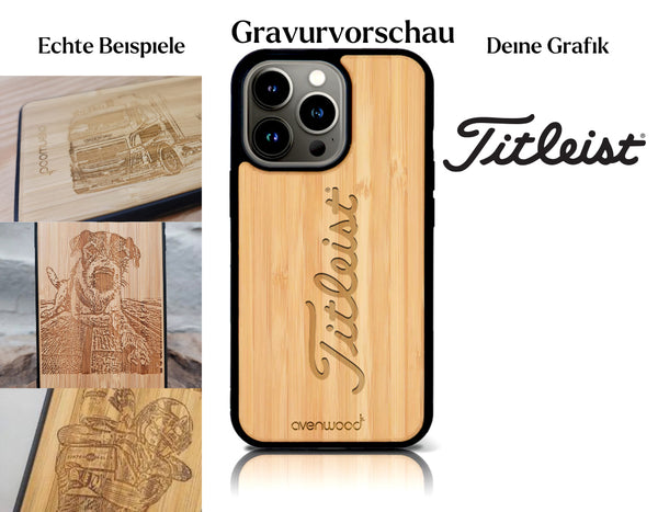 INDIVIDUEL Adrian Jossi iPhone 14 Pro en plastique bambou