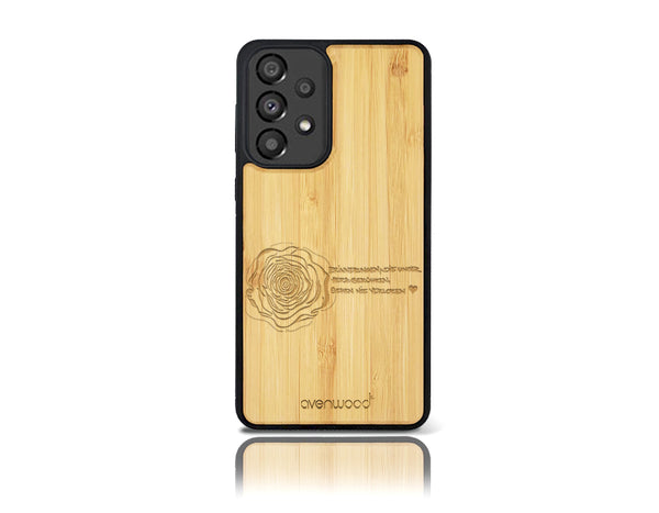 INDIVIDUELL Samsung Galaxy A33 5G Bambus-Kunststoff