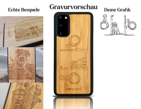 INDIVIDUELL Samsung Galaxy S20 FE Bambus-Kunststoff