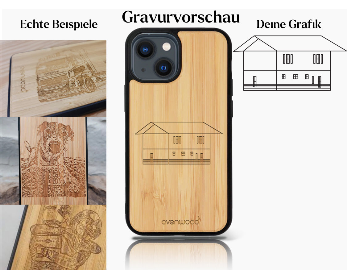INDIVIDUEL iPhone 15 bambou plastique