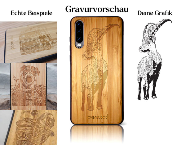 INDIVIDUEL Huawei P30 bambou plastique