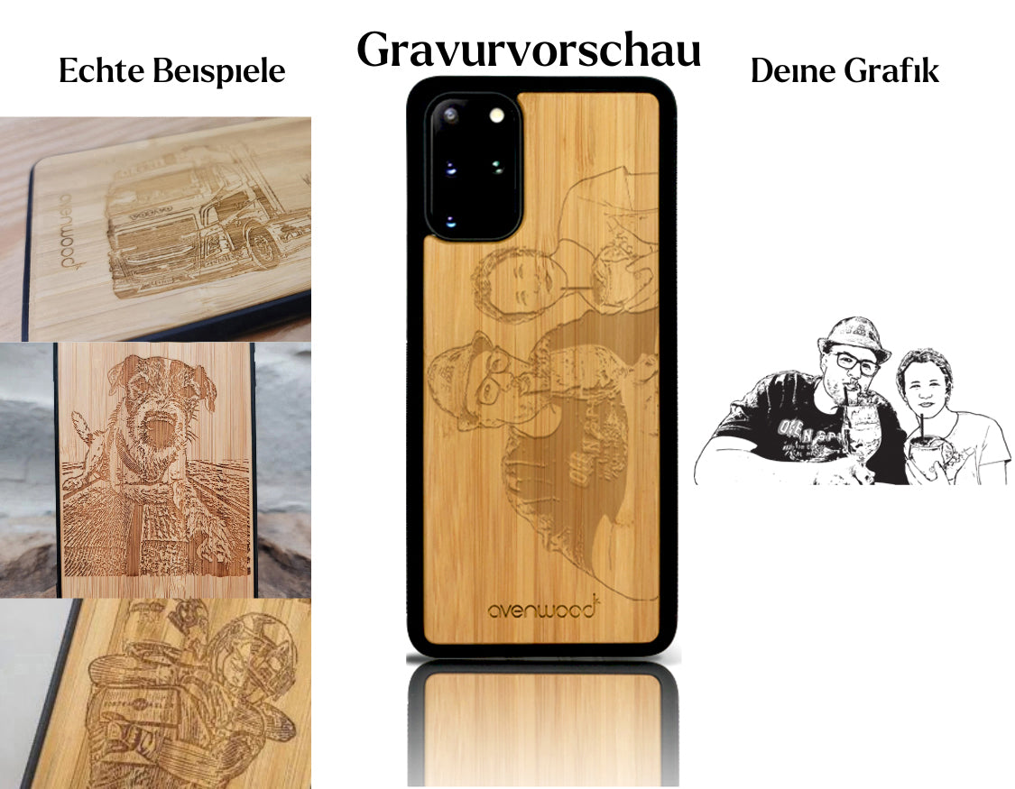 INDIVIDUELL Gabriela Huber Samsung Galaxy S20 Plus Bambus-Kunststoff