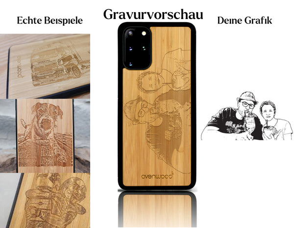 INDIVIDUELL Gabriela Huber Samsung Galaxy S20 Plus Bambus-Kunststoff