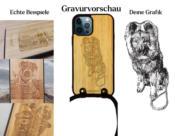 INDIVIDUELL iPhone 12 Pro Max Hülle zum Umhängen