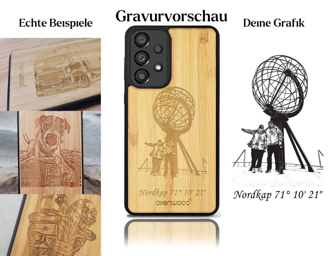 INDIVIDUEL Samsung Galaxy A33 5G bambou plastique