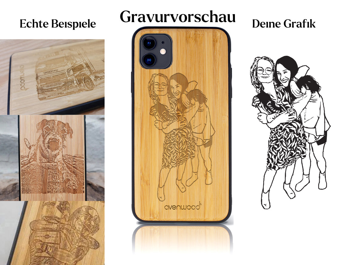 INDIVIDUEL iPhone 11 bambou plastique