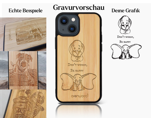 INDIVIDUEL iPhone 15 bambou plastique