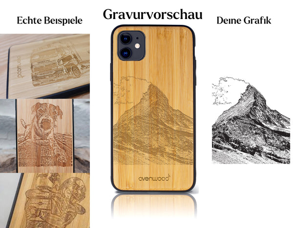INDIVIDUEL Ilka Manthe iPhone 11 bambou plastique