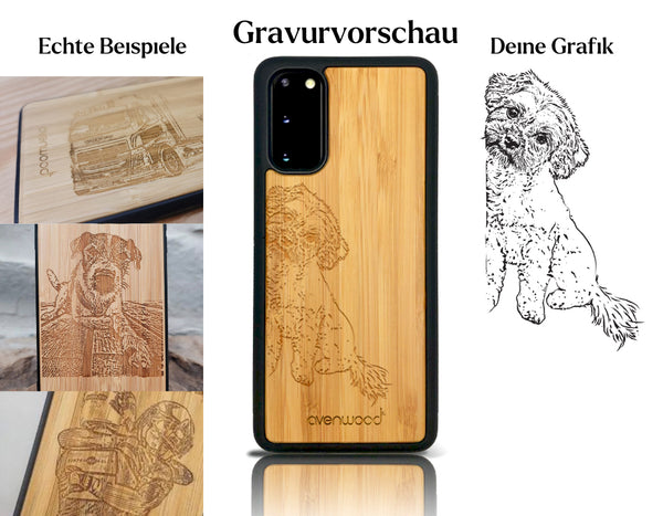 INDIVIDUELL Samsung Galaxy S20 FE Bambus-Kunststoff