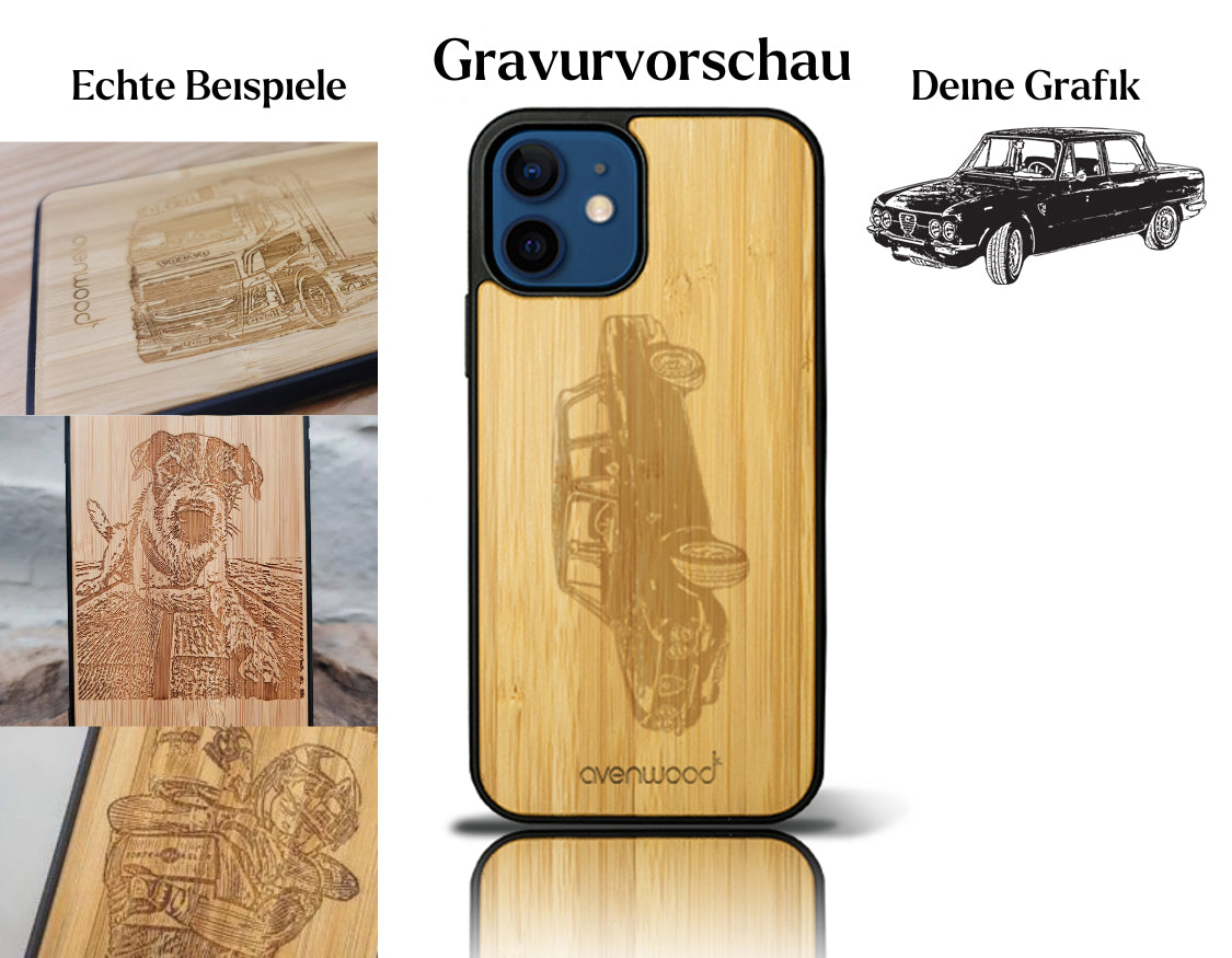 INDIVIDUEL iPhone 12 bambou plastique