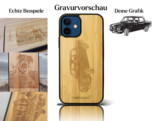 INDIVIDUEL iPhone 12 bambou plastique