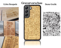 Thumbnail for INDIVIDUELL Samsung Galaxy S22 Bambus-Kunststoff