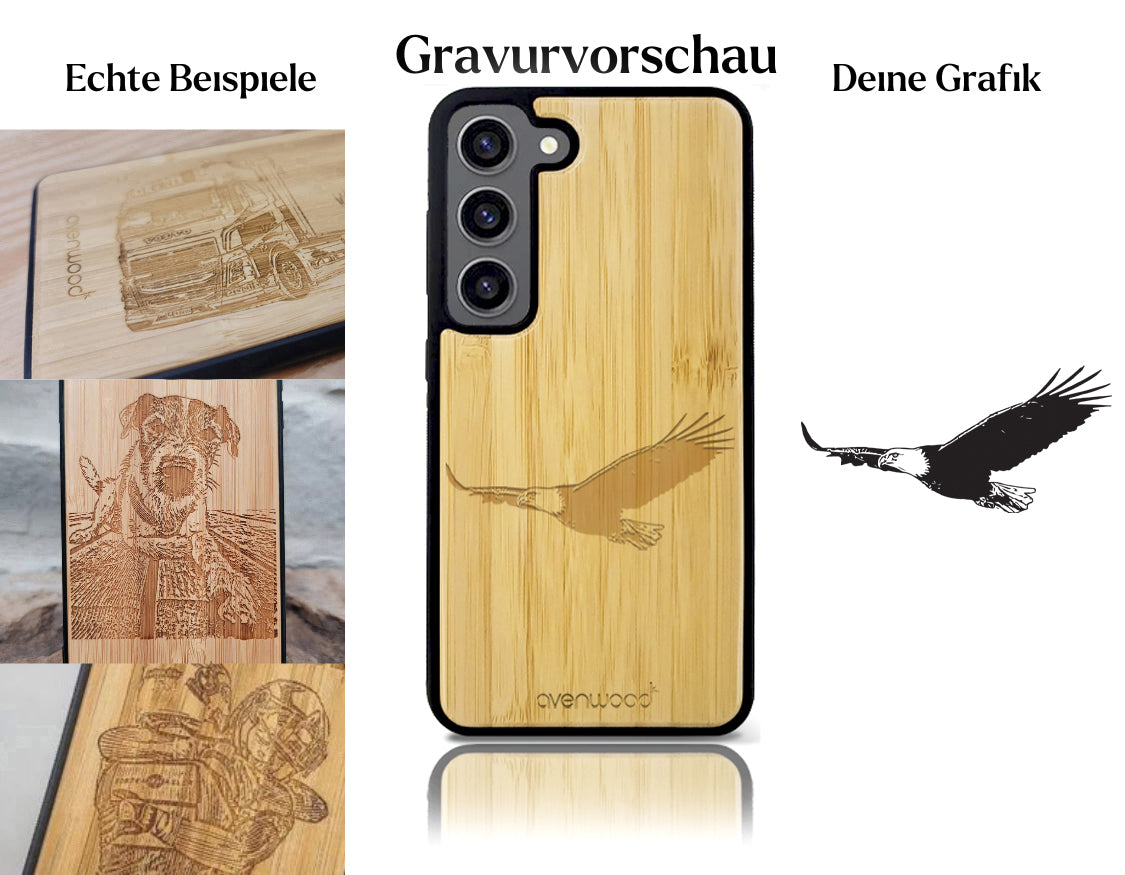 INDIVIDUEL Samsung Galaxy S23 bambou plastique