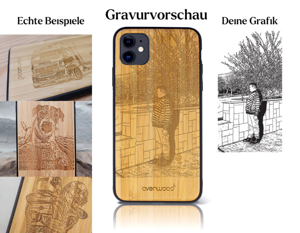 INDIVIDUEL iPhone 11 bambou plastique