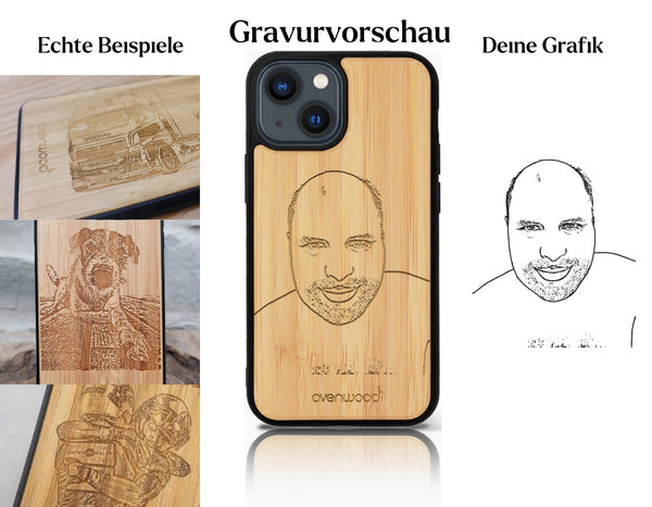 INDIVIDUEL iPhone 14 bambou plastique