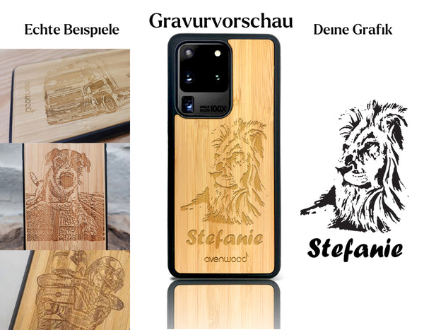 INDIVIDUEL Stefanie Cordier Samsung Galaxy S20 Ultra plastique bambou