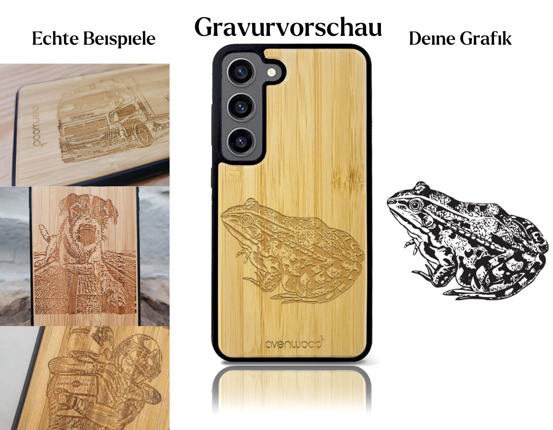 INDIVIDUEL Claudia Jäggi Samsung Galaxy S23 plastique bambou