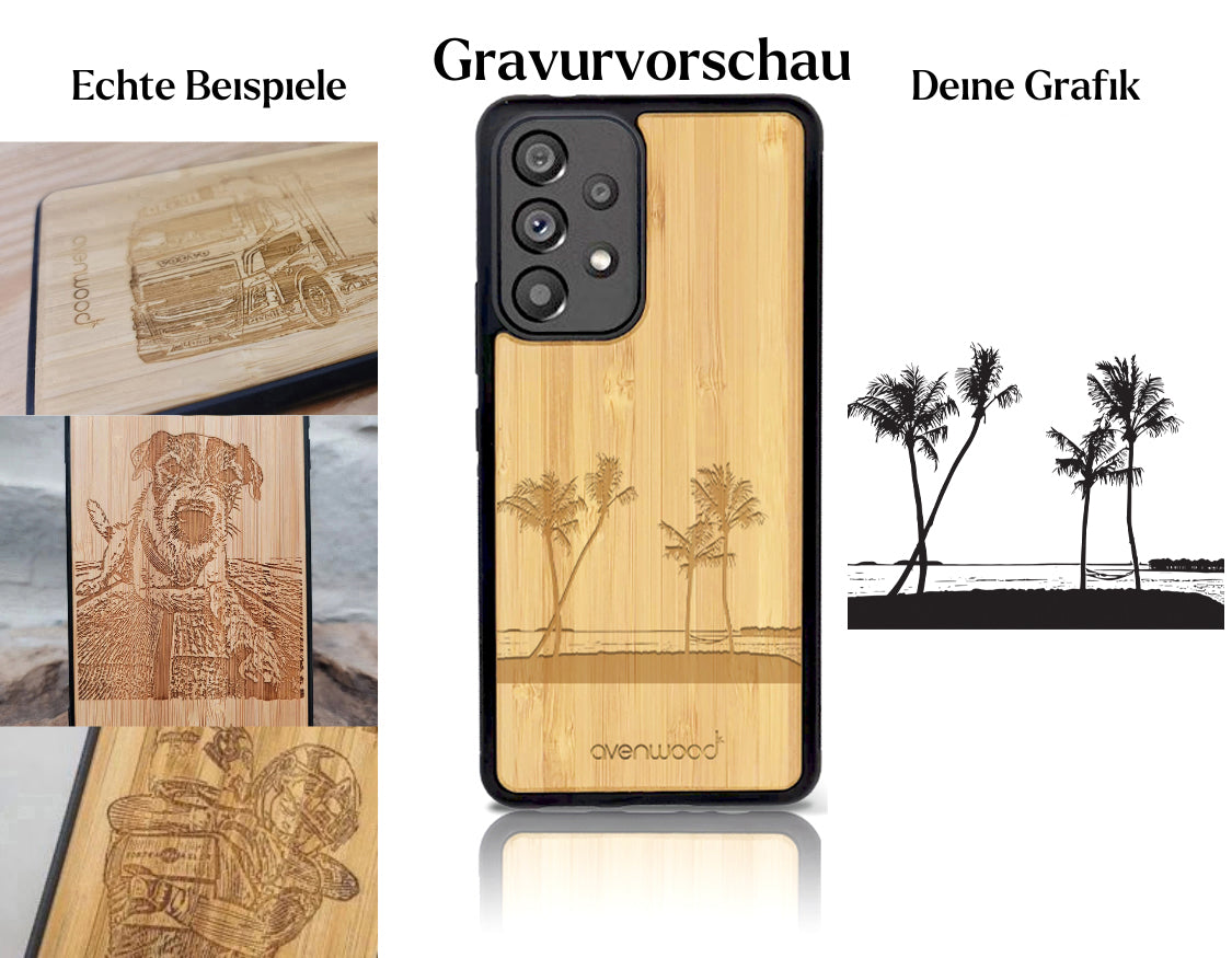 INDIVIDUEL Samsung Galaxy A53 bambou plastique