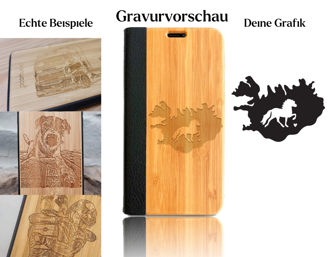 Étui à rabat INDIVIDUEL Nicole Anliker pour iPhone 11