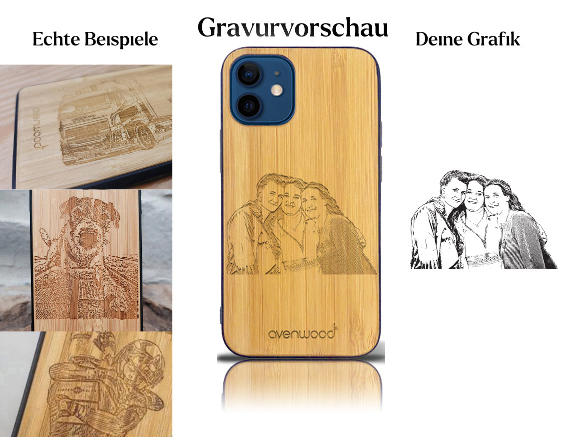 INDIVIDUEL iPhone 12 mini bambou plastique