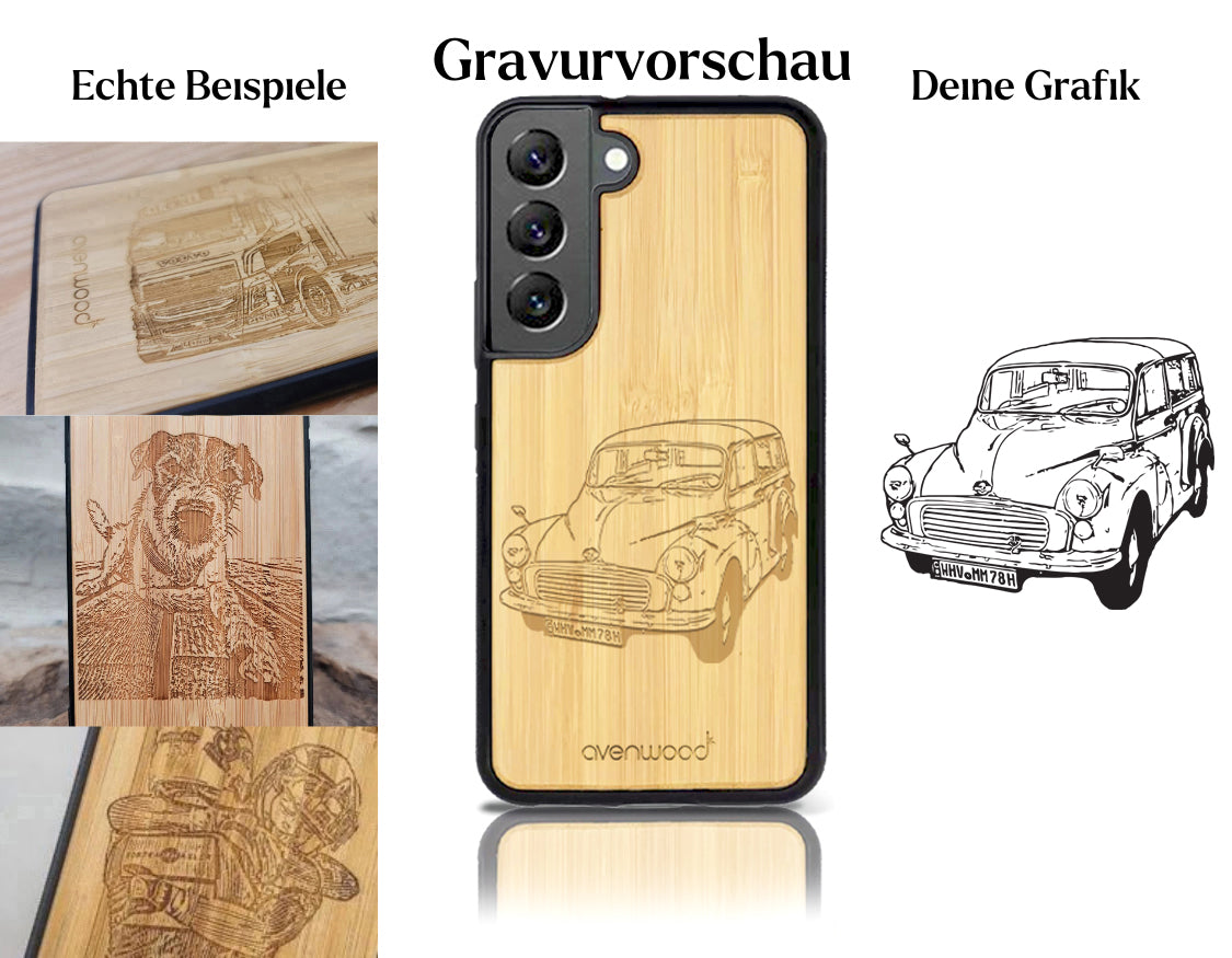 INDIVIDUEL Samsung Galaxy S22 bambou plastique